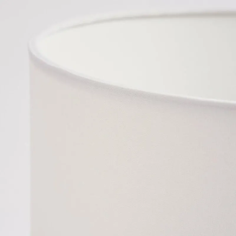 Lampes En Tissu-hofstein Lampe de table Akrema Écru, Noir, 1 lumière