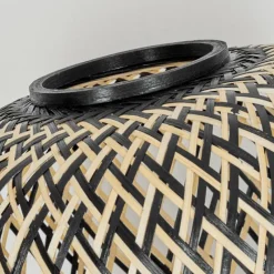 Luminaires Orientaux-hofstein Lampe de table Alavi Écru, Noir, 1 lumière