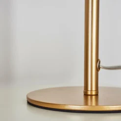 hofstein Lampe de table Alden Laiton, 2 lumières