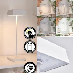 hofstein Lampe de table Algeraz LED Blanc, 1 lumière