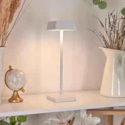 hofstein Lampe de table Algeraz LED Blanc, 1 lumière
