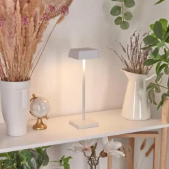 hofstein Lampe de table Algeraz LED Blanc, 1 lumière