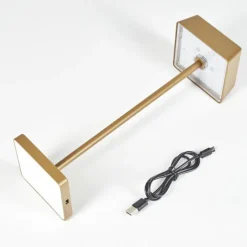 hofstein Lampe de table Algeraz LED Laiton, 1 lumière