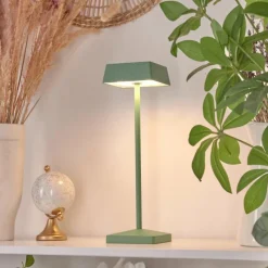 hofstein Lampe de table Algeraz LED Vert, 1 lumière
