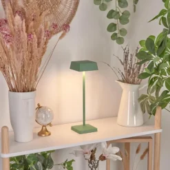 hofstein Lampe de table Algeraz LED Vert, 1 lumière