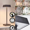 hofstein Lampe de table Algeraz LED Noir, 1 lumière