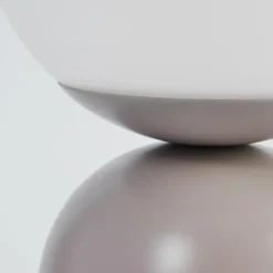 hofstein Lampe de table Alolas Gris, 1 lumière