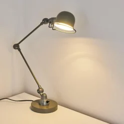 hofstein Lampe de table Arild Vert, Argenté, 1 lumière