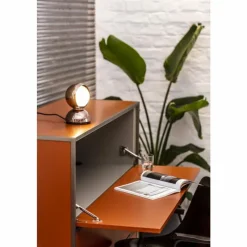 Lampe Design-Luminaires Artemide Lampe de table Artemide Eclisse Cuivre, 1 lumière