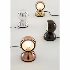 Lampe Design-Luminaires Artemide Lampe de table Artemide Eclisse Cuivre, 1 lumière