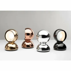 Lampes Dorées-Luminaires Artemide Lampe de table Artemide Eclisse Or, 1 lumière