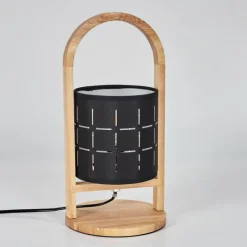 Lampes En Tissu-hofstein Lampe de table Aztec Écru, 1 lumière