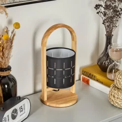 Lampes En Tissu-hofstein Lampe de table Aztec Écru, 1 lumière