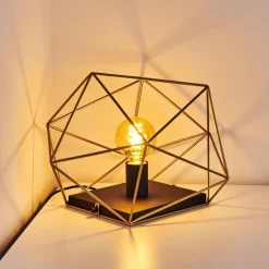 Lampes Dorées-hofstein Lampe de table Babol Noir, 1 lumière