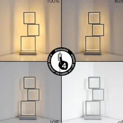 hofstein Lampe de table Bacolod LED Aluminium, 1 lumière* Lampadaires Et Lampes Sur Pied