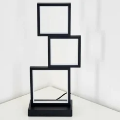 hofstein Lampe de table Bacolod LED Noir, 1 lumière* Lampes À Poser