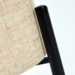 Lampes En Tissu-hofstein Lampe de table Baranque Noir, 1 lumière