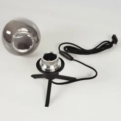 hofstein Lampe de table Barnegat Noir, 1 lumière