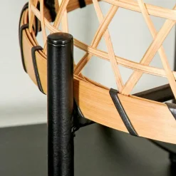 Luminaires Scandinaves-hofstein Lampe de table Bauro Écru, Noir, 1 lumière