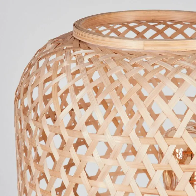 Luminaires Scandinaves-hofstein Lampe de table Bauro Écru, Noir, 2 lumières