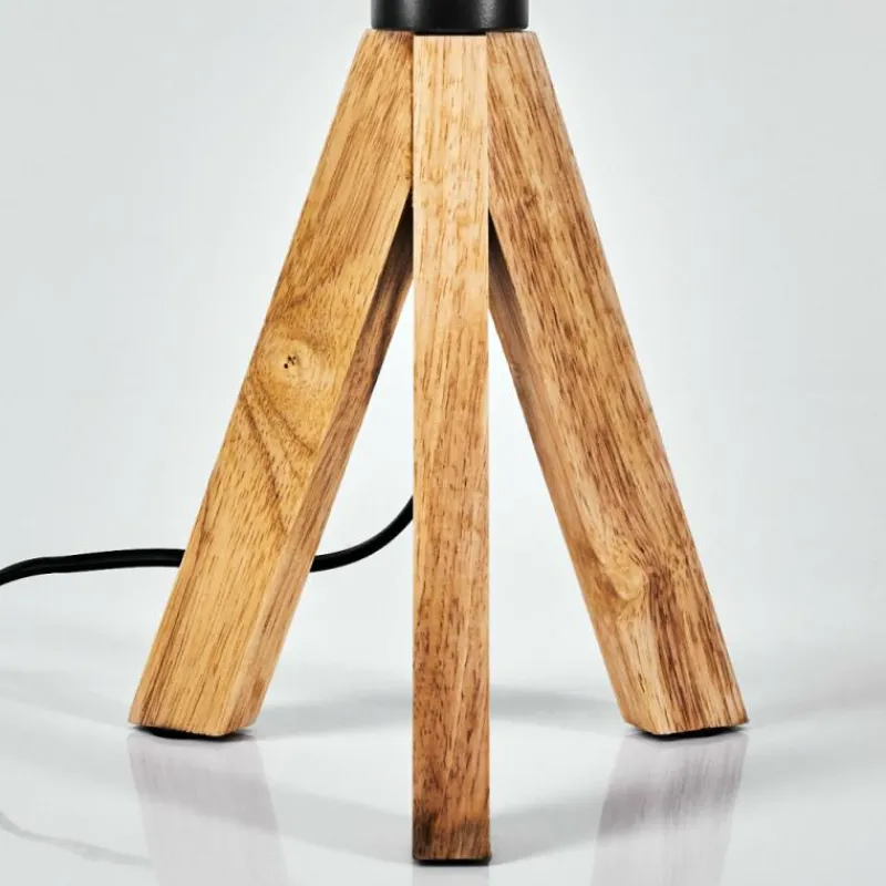 Luminaires Scandinaves-hofstein Lampe de table Beccar Écru, Noir, 1 lumière