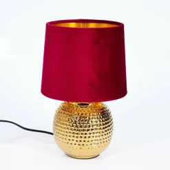 Lampes En Tissu-hofstein Lampe de table Beddie Or, 1 lumière