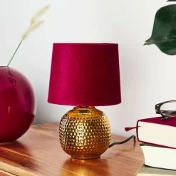 Lampes En Tissu-hofstein Lampe de table Beddie Or, 1 lumière