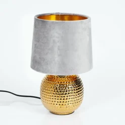 Lampes En Tissu-hofstein Lampe de table Beddie Or, 1 lumière