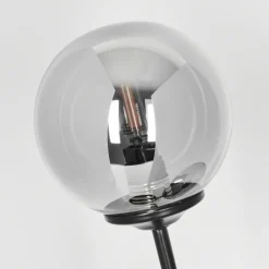 Suspension Verre Fumé-hofstein Lampe de table Belleoram LED Noir, 2 lumières