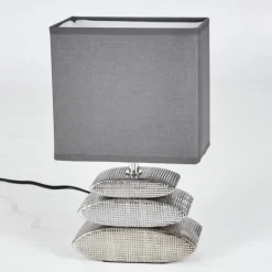 Lampes En Tissu-hofstein Lampe de table Berghamn Chrome, 1 lumière