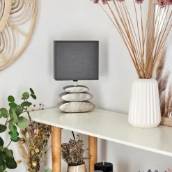 Lampes En Tissu-hofstein Lampe de table Berghamn Chrome, 1 lumière