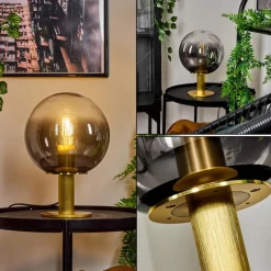 Lampes Dorées-hofstein Lampe de table Berle Or, 1 lumière