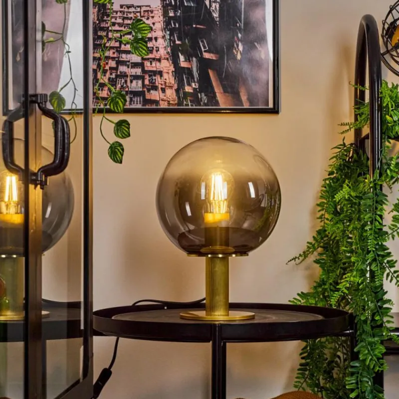 Lampes Dorées-hofstein Lampe de table Berle Or, 1 lumière