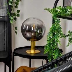 Lampes Dorées-hofstein Lampe de table Berle Or, 1 lumière