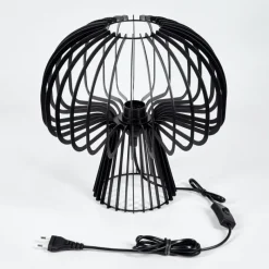 Lampes Industrielles-hofstein Lampe de table Berne Noir, 1 lumière