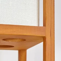 Lampes En Tissu-hofstein Lampe de table Blandin Écru, 1 lumière