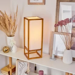 Lampes En Tissu-hofstein Lampe de table Blandin Écru, 1 lumière