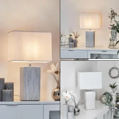 Lampes En Tissu-hofstein Lampe de table Boldrarias Chrome, Argenté, 1 lumière