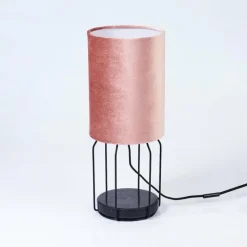 hofstein Lampe de table Bornalle Noir, 1 lumière* Lampes À Poser