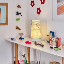 Lampes En Tissu-hofstein Lampe de table Brenets LED Blanc, 1 lumière