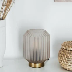 hofstein Lampe de table Briel Laiton, 1 lumière