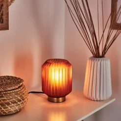 hofstein Lampe de table Briel Laiton, 1 lumière