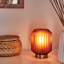 hofstein Lampe de table Briel Laiton, 1 lumière