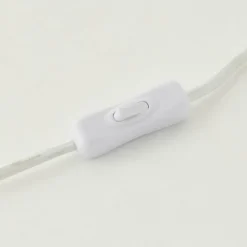 Luminaires Scandinaves-Luminaires Brilliant Lampe de table Brilliant Tong Blanc, 1 lumière