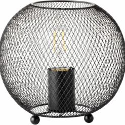 Luminaires Rustiques-Luminaires Brilliant Lampe de table Brilliant SOCO Noir, 1 lumière