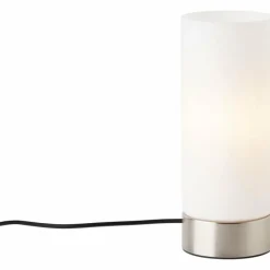 Luminaires Brilliant Lampe de table Brilliant Elmer Acier inoxydable, 1 lumière
