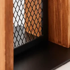 Luminaires Rustiques-Luminaires Brilliant Lampe de table Brilliant Calandra Bois clair, Noir, 1 lumière