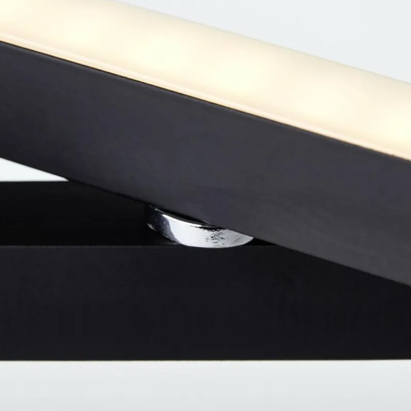 Lampes Industrielles-Luminaires Brilliant Lampe de table Brilliant Ranut LED Noir, 2 lumières