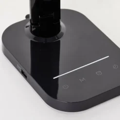 Luminaires Scandinaves-Luminaires Brilliant Lampe de table Brilliant Vicari LED Noir, 1 lumière