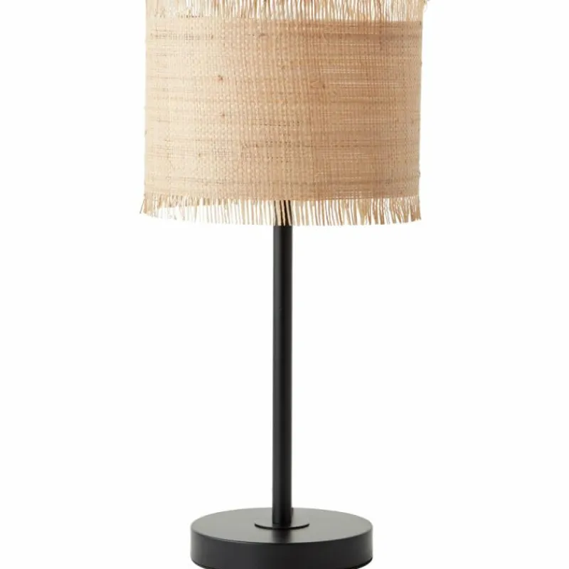 Luminaires Rustiques-Luminaires Brilliant Lampe de table Brilliant Raffy Noir, 1 lumière